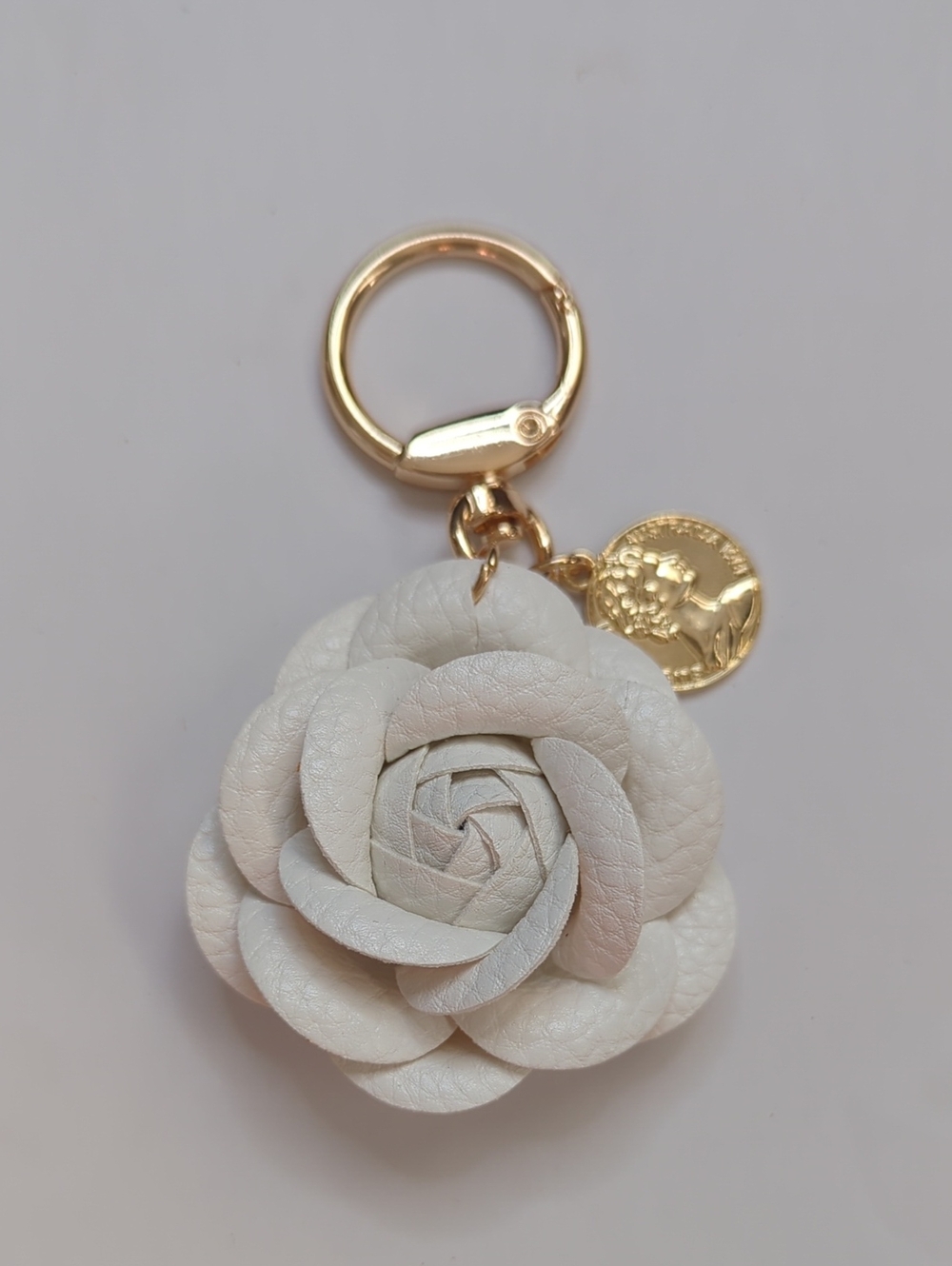 Camelia Flower Bag Charm